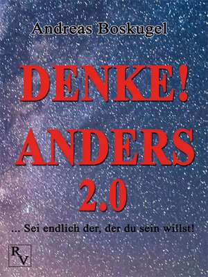cover image of DENKE! ANDERS 2.0